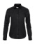 Dámska košeľa Stretch Luxury - Tee Jays, farba - čierna, veľkosť - XS