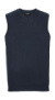 Pánska pletená vesta s V-výstrihom - Russel, farba - french navy, veľkosť - 2XS