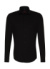 Košeľa s dlhými rukávmi Slim Fit 1/1 Business Kent - Seidensticker, farba - čierna, veľkosť - 36