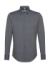 Košeľa s dlhými rukávmi Slim Fit 1/1 Business Kent - Seidensticker, farba - anthracite, veľkosť - 45