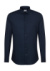 Košeľa s dlhými rukávmi Slim Fit 1/1 Business Kent - Seidensticker, farba - dark blue, veľkosť - 36