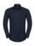 Pánska košeľa Oxford s dlhými rukávmi - Russel, farba - bright navy, veľkosť - S