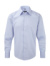 Pánska košeľa Oxford s dlhými rukávmi - Russel, farba - oxford blue, veľkosť - S