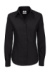 Dámska košeľa Oxford s dlhými rukávmi - SWO03 - B&C, farba - čierna, veľkosť - 5XL
