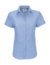 Dámska košeľa Oxford s kratkými rukávmi - B&C, farba - oxford blue, veľkosť - L