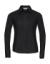Dámska košeľa s dlhými rukávmi - Russel, farba - čierna, veľkosť - XL