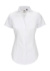 Dámska košeľa Black Tie SSL/women Poplin - B&C, farba - white, veľkosť - XS
