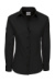 Dámska košeľa Heritage LSL/women Poplin - B&C, farba - čierna, veľkosť - XL