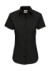 Dámska košeľa Heritage Poplin - SWP44 - B&C, farba - čierna, veľkosť - XS