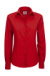 Dámska košeľa Poplin s dlhými rukávmi Smart LSL - B&C, farba - deep red, veľkosť - XS