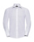 Pánska košeľa s dlhými rukávmi - Russel, farba - white, veľkosť - S
