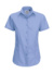 Dámska popelínová košeľa Smart SSL/women - B&C, farba - business blue, veľkosť - L
