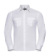 Košeľa s vyhrňovacími rukávmi - Russel, farba - white, veľkosť - S