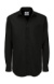 Pánska košeľa s dlhými rukávmi Heritage LSL/men - B&C, farba - čierna, veľkosť - S