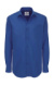 Pánska košeľa s dlhými rukávmi Heritage LSL/men - B&C, farba - blue chip, veľkosť - 4XL