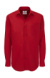 Pánska košeľa s dlhými rukávmi Heritage LSL/men - B&C, farba - deep red, veľkosť - S
