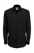 Pánska košeľa s dlhými rukávmi Smart LSL/men - B&C, farba - čierna, veľkosť - S