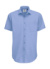 Pánska košeľa s kratkými rukávmi Smart SSL/men - B&C, farba - business blue, veľkosť - M