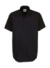 Pánska košeľa Sharp SSL/men Twill Shirt - B&C, farba - čierna, veľkosť - S