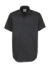 Pánska košeľa Sharp SSL/men Twill Shirt - B&C, farba - dark grey, veľkosť - S