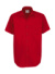 Pánska košeľa Sharp SSL/men Twill Shirt - B&C, farba - deep red, veľkosť - S