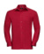 Košeľa Poplin s dlhými rukávmi - Russel, farba - classic red, veľkosť - S