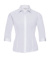 Košeľa Poplin s 3/4 rukávmi - Russel, farba - white, veľkosť - 4XL