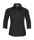 Košeľa Poplin s 3/4 rukávmi - Russel, farba - čierna, veľkosť - XS