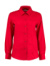 Blúzka Workwear Oxford s dlhými rukávmi - Kustom Kit, farba - red, veľkosť - XS
