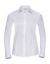 Dámska košeľa s dlhými rukávmi Herringbone - Russel, farba - white, veľkosť - S (36)