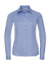 Dámska košeľa s dlhými rukávmi Herringbone - Russel, farba - light blue, veľkosť - S (36)