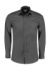 Košeľa Poplin s dlhými rukávmi - Kustom Kit, farba - graphite, veľkosť - S/14.5"