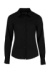 Dámska košeľa Poplin s dlhými rukávmi - Kustom Kit, farba - čierna, veľkosť - XS