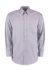 Košeľa Corporate Oxford s dlhými rukávmi - Kustom Kit, farba - silver grey, veľkosť - S
