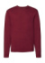 Pánsky pulover s okrúhlym výstrihom - Russel, farba - cranberry marl, veľkosť - 2XS