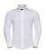 Vypasovaná košeľa s dlhými rukávmi - Russel, farba - white, veľkosť - S