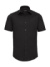 Košeľa s krátkymi rukávmi - Russel, farba - čierna, veľkosť - S
