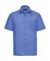 Pánska košeľa Poplin s kratkými rukávmi - Russel, farba - corporate blue, veľkosť - S