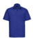 Pánska košeľa Poplin s kratkými rukávmi - Russel, farba - bright royal, veľkosť - S