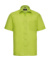 Pánska košeľa Poplin s kratkými rukávmi - Russel, farba - lime, veľkosť - S