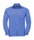 Košeľa Poplin s dlhými rukávmi - Russel, farba - corporate blue, veľkosť - S