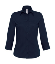 Blúzka Milano/women Popelin Shirt 3/4 sleeves