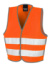 Detská bezpečnostná vesta - Result, farba - fluorescent orange, veľkosť - S (4-6)
