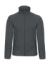 Mikro fleece so zapínaním na zips ID.501 - B&C, farba - dark grey, veľkosť - M