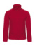 Mikro fleece so zapínaním na zips ID.501 - B&C, farba - red, veľkosť - XS