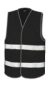 Core Enhanced Visibility Vest - Result, farba - čierna, veľkosť - S/M