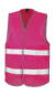 Core Enhanced Visibility Vest - Result, farba - raspberry, veľkosť - L/XL