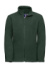 Detská fleecová bunda na zips - Russel, farba - bottle green, veľkosť - XL (140/9-10)