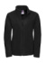 Dámska fleecová bunda na zips - Russel, farba - čierna, veľkosť - XS