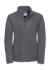 Dámska fleecová bunda na zips - Russel, farba - convoy grey, veľkosť - XS